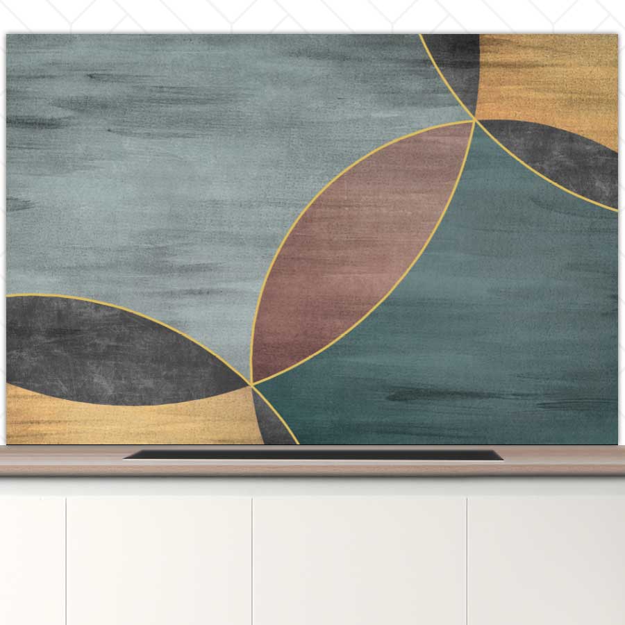 Spatscherm - Overlappende cirkels