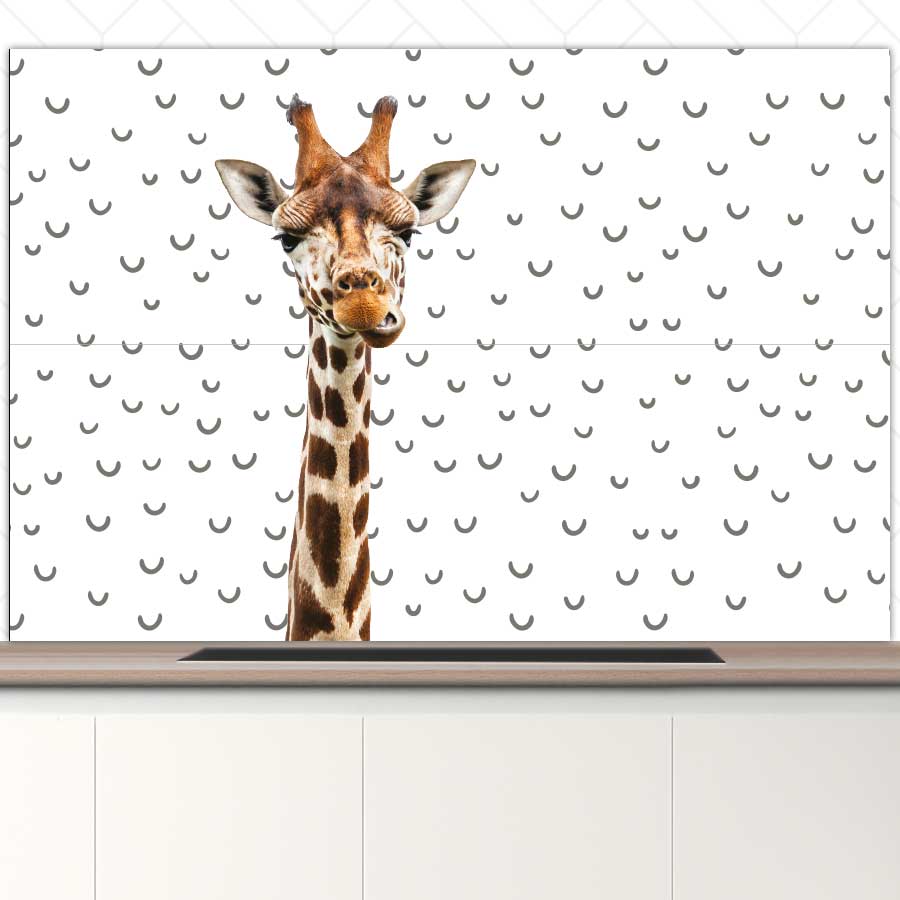 Spatscherm - Funny giraf fugler