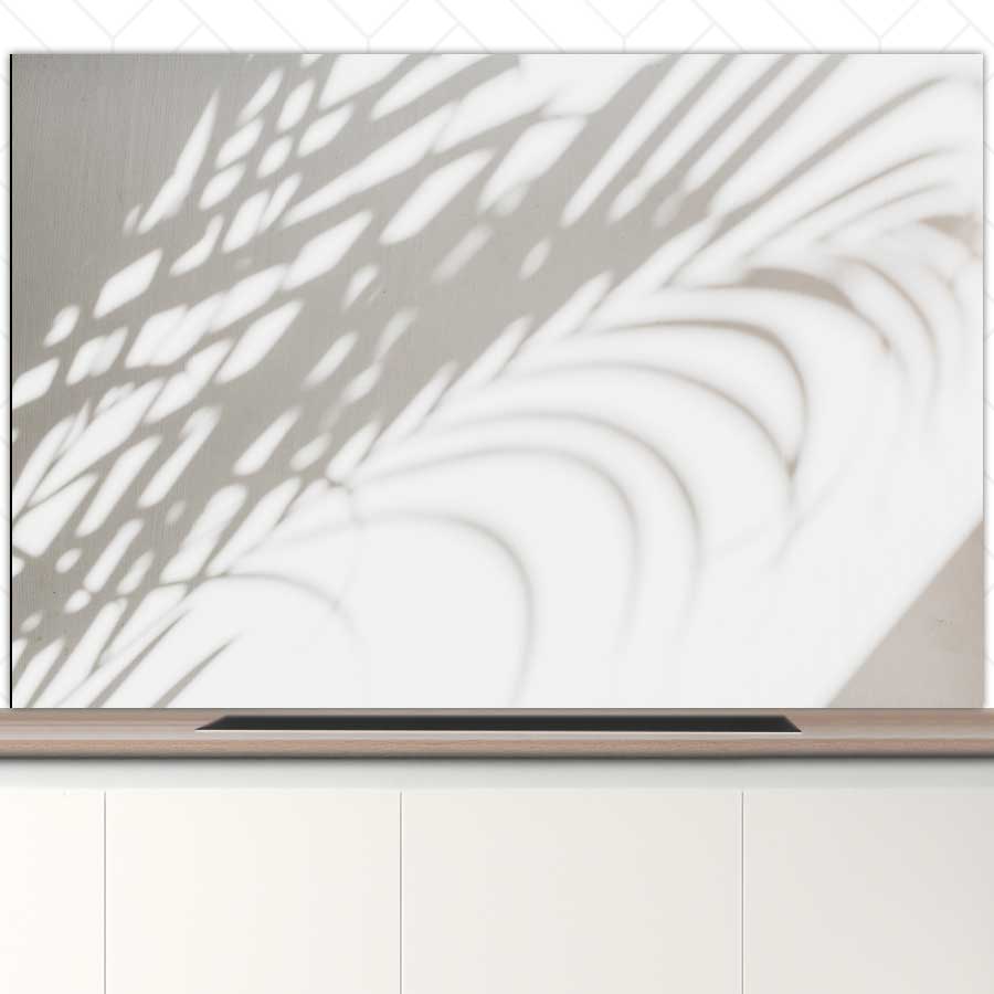 Spatscherm - Palmschaduw