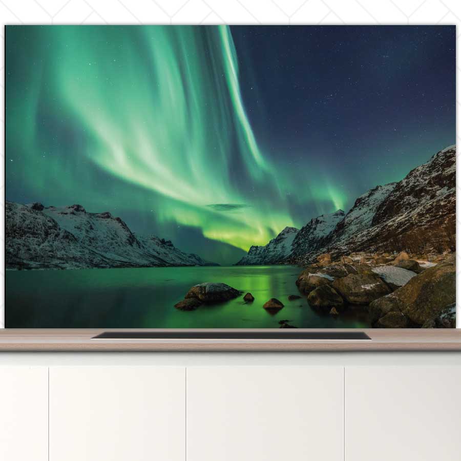 Spatscherm - Noorderlicht