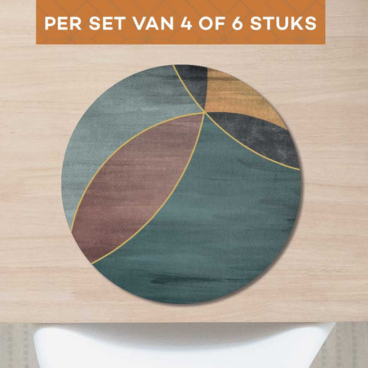 Placemat - Overlappende cirkels