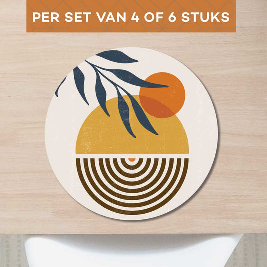 Placemat - Boho zonsondergang