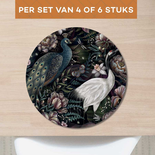 Placemat - Tropische vogels