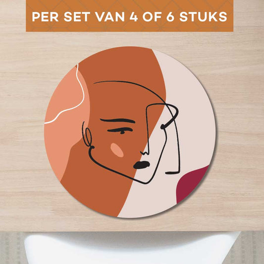 Placemat - Terracotta vrouw