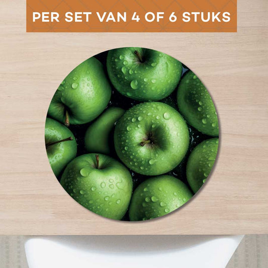 Placemat - Groene appels