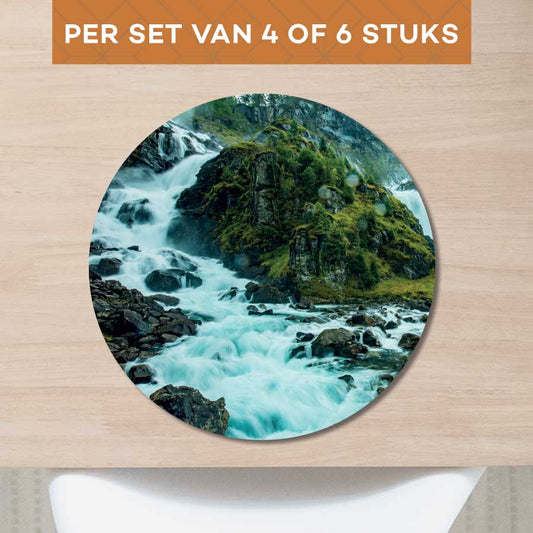 Placemat - Noordse waterval