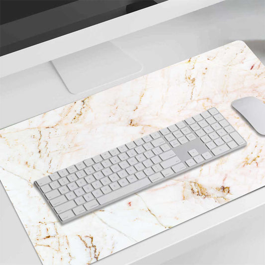 Bureau Onderlegger - Marmer natuurlijk wit