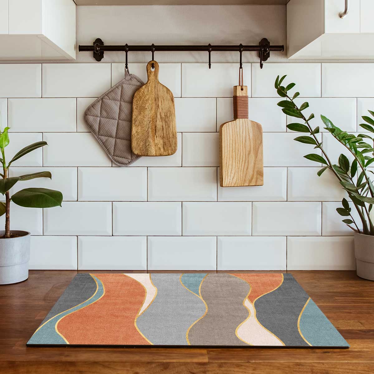 Inductie beschermer - Abstracte golven