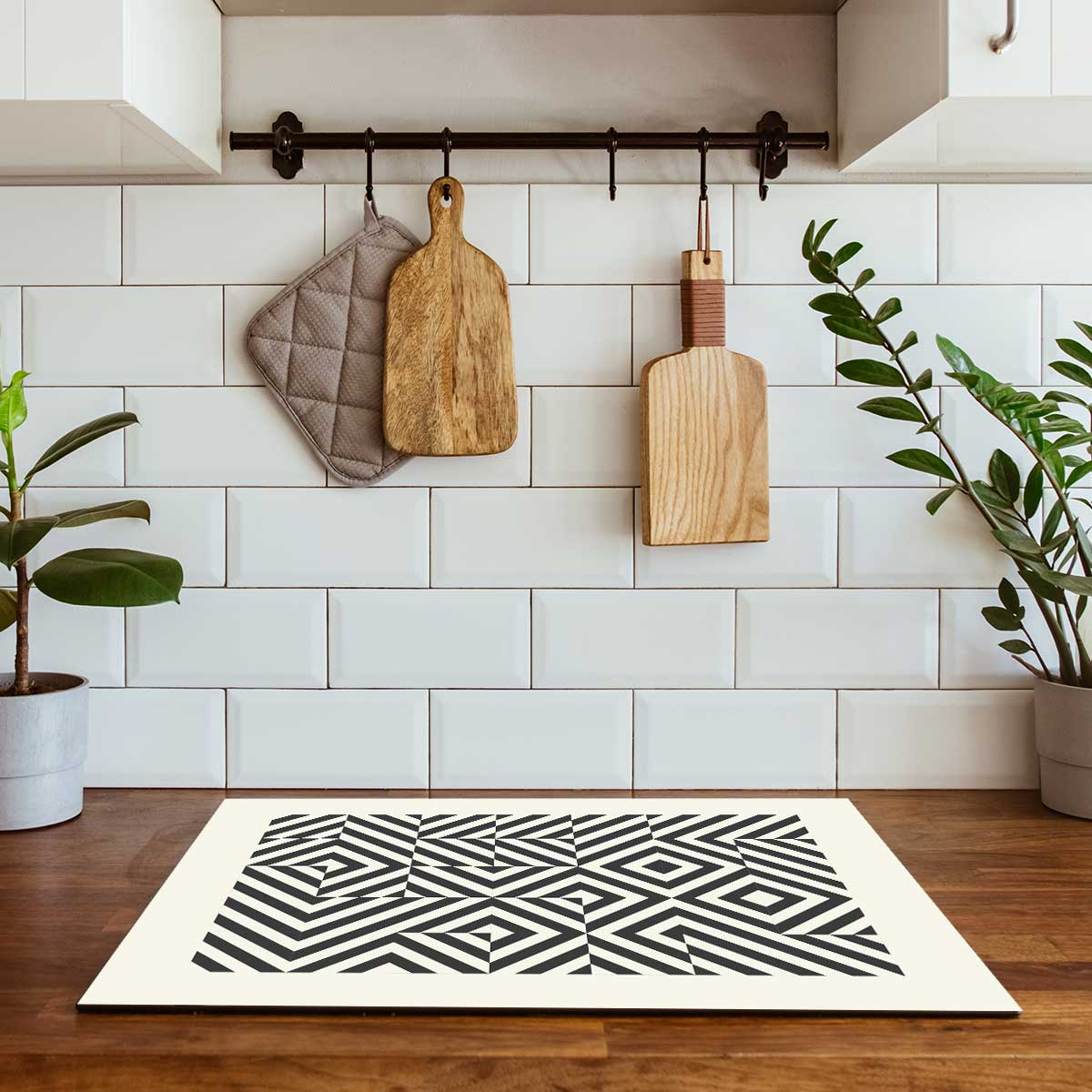 Inductie beschermer - Bauhaus vierkanten