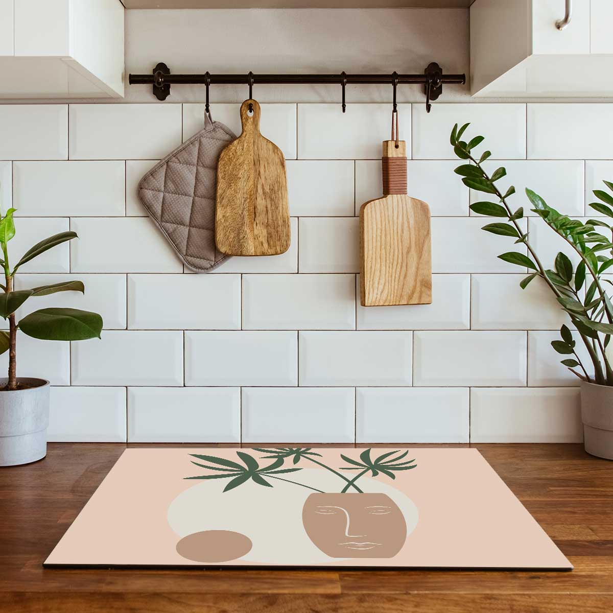 Inductie beschermer - Plant in vaas