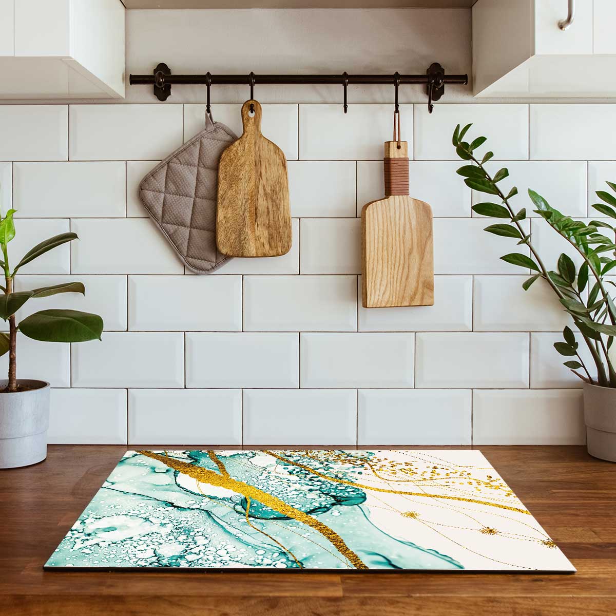 Inductie beschermer - Abstracte lucht