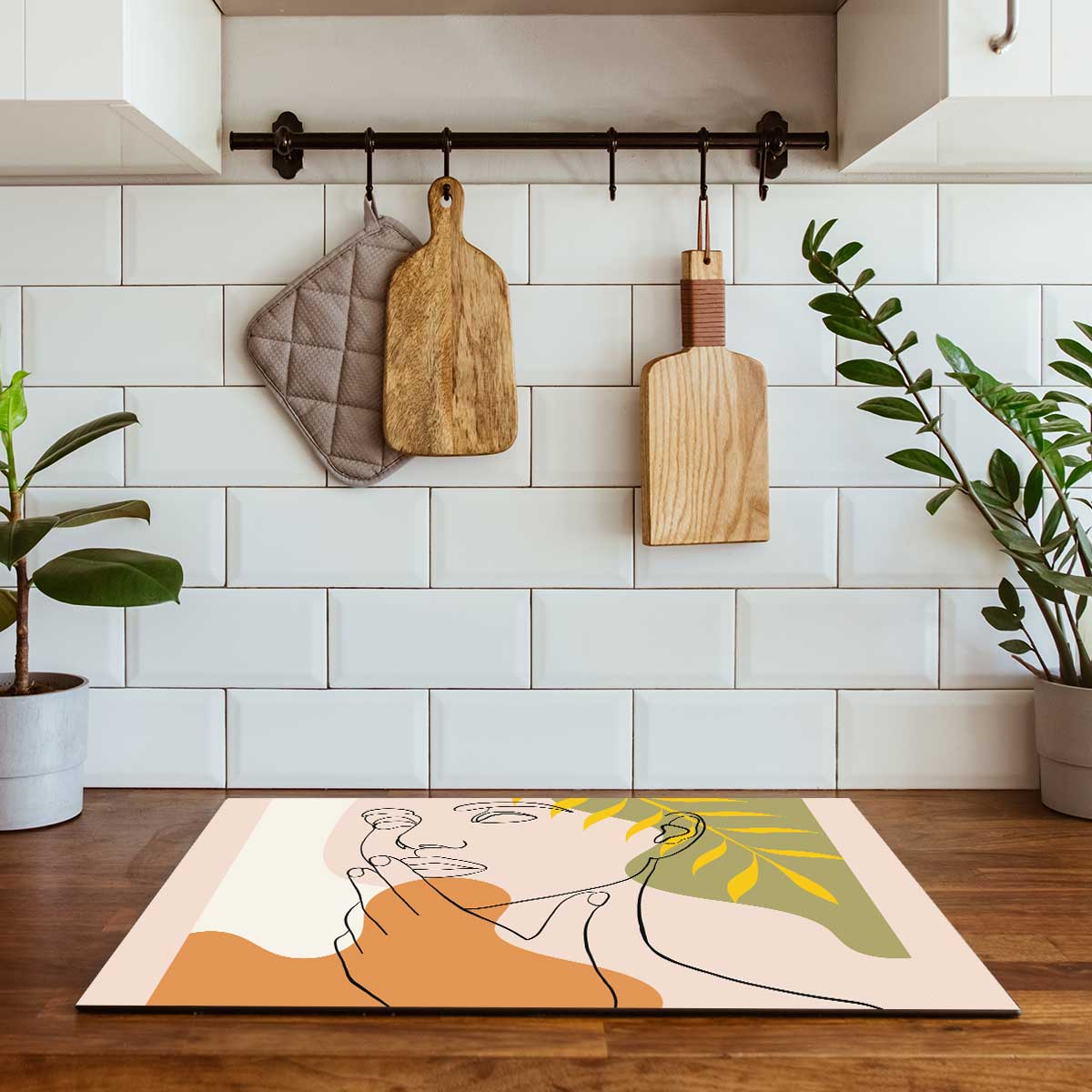 Inductie beschermer - Gracieuze vrouw