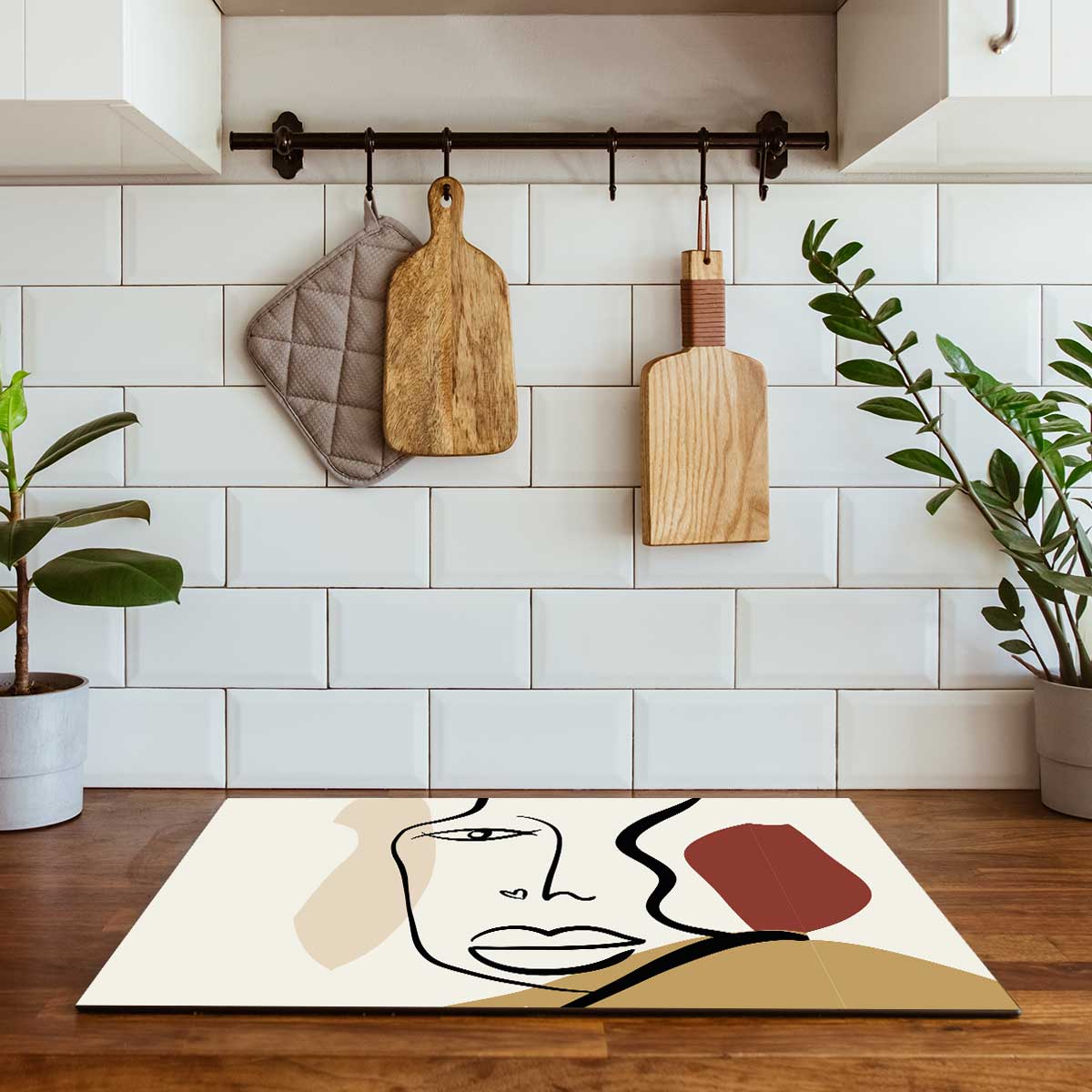 Inductie beschermer - Gezicht met hartje