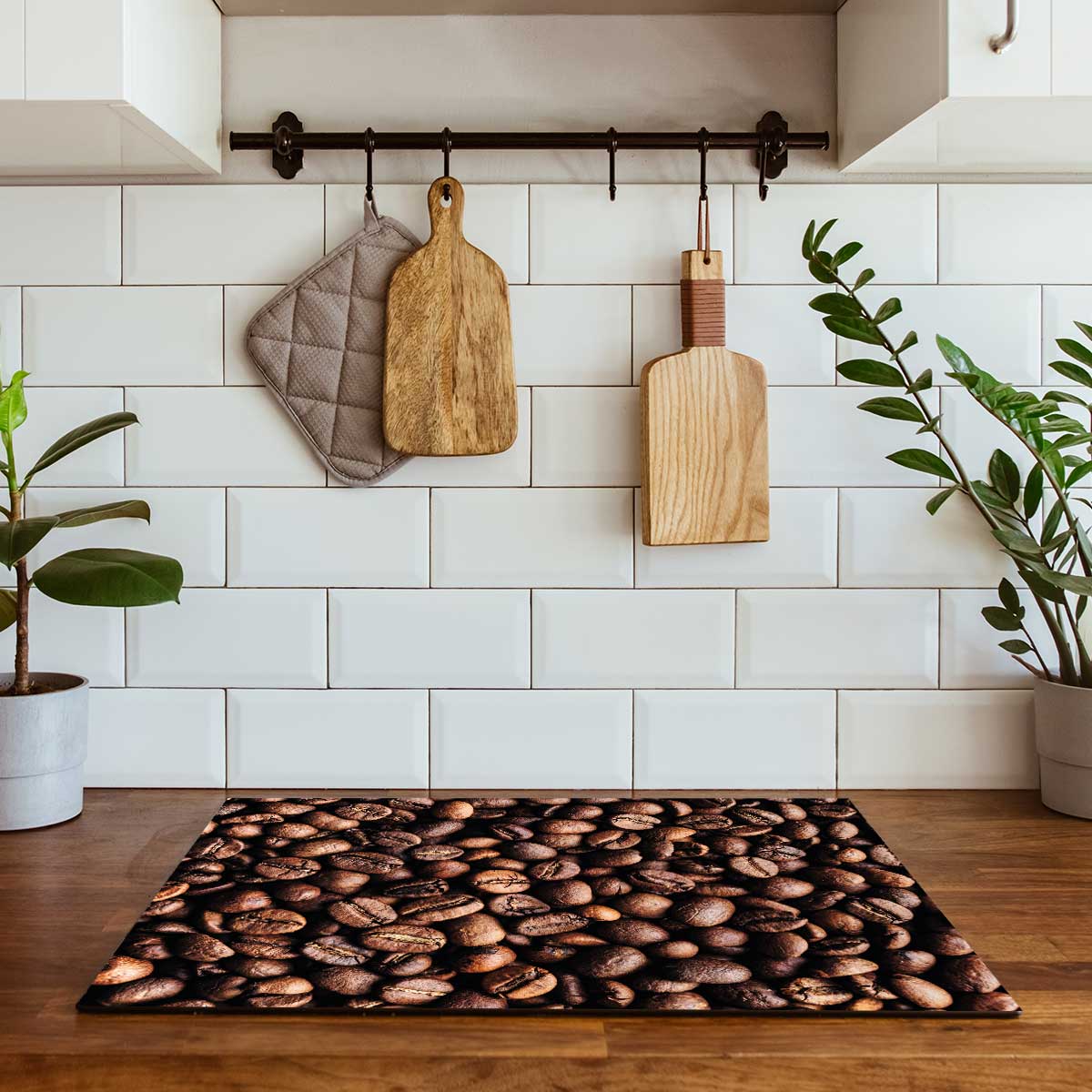 Inductie beschermer - Koffiebonen