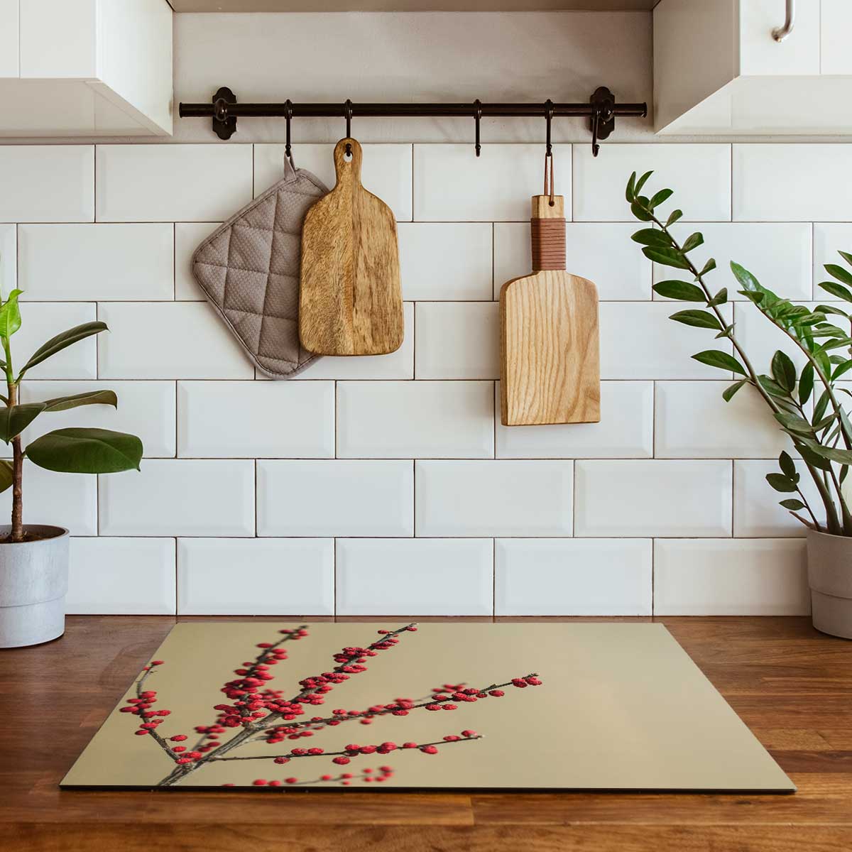 Inductie beschermer - Rode bessen