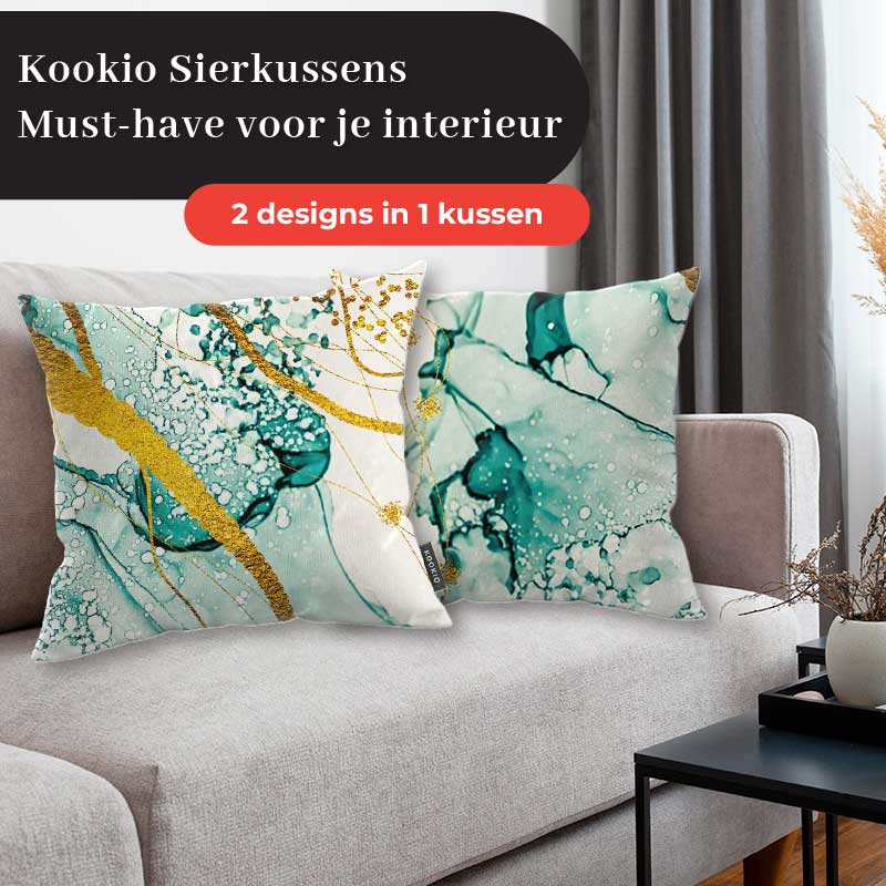 Sierkussen - Abstracte lucht