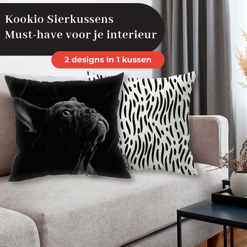 Sierkussen dieren - Franse bulldog