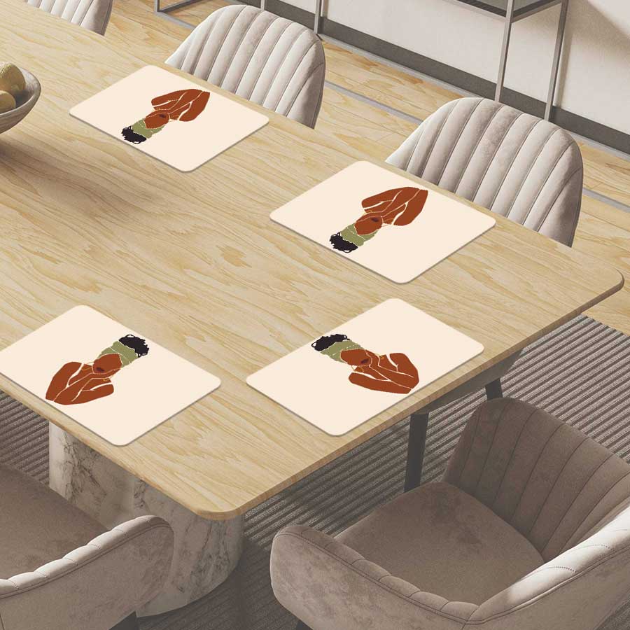 Placemat - Afrikaanse vrouw