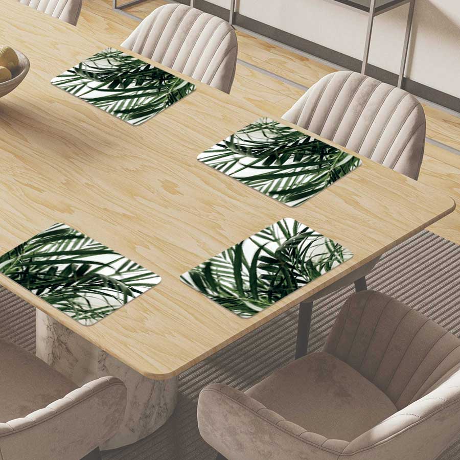 Placemat - Palm bladeren