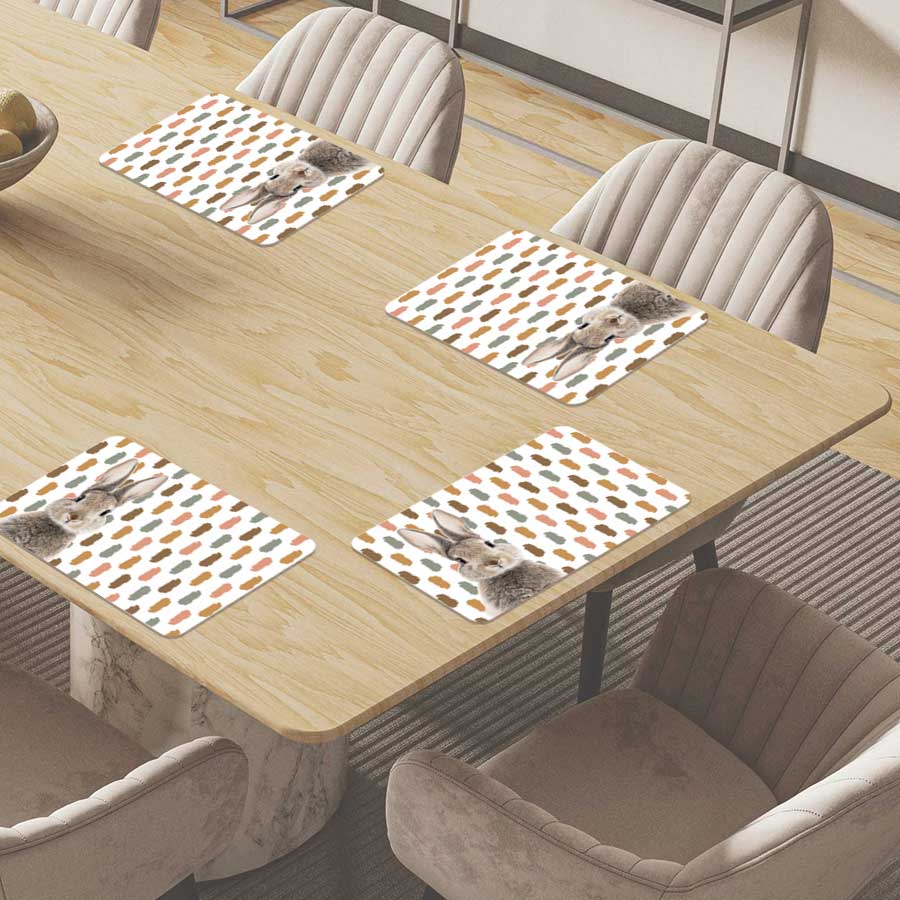 Placemat - Funny konijn vlekken