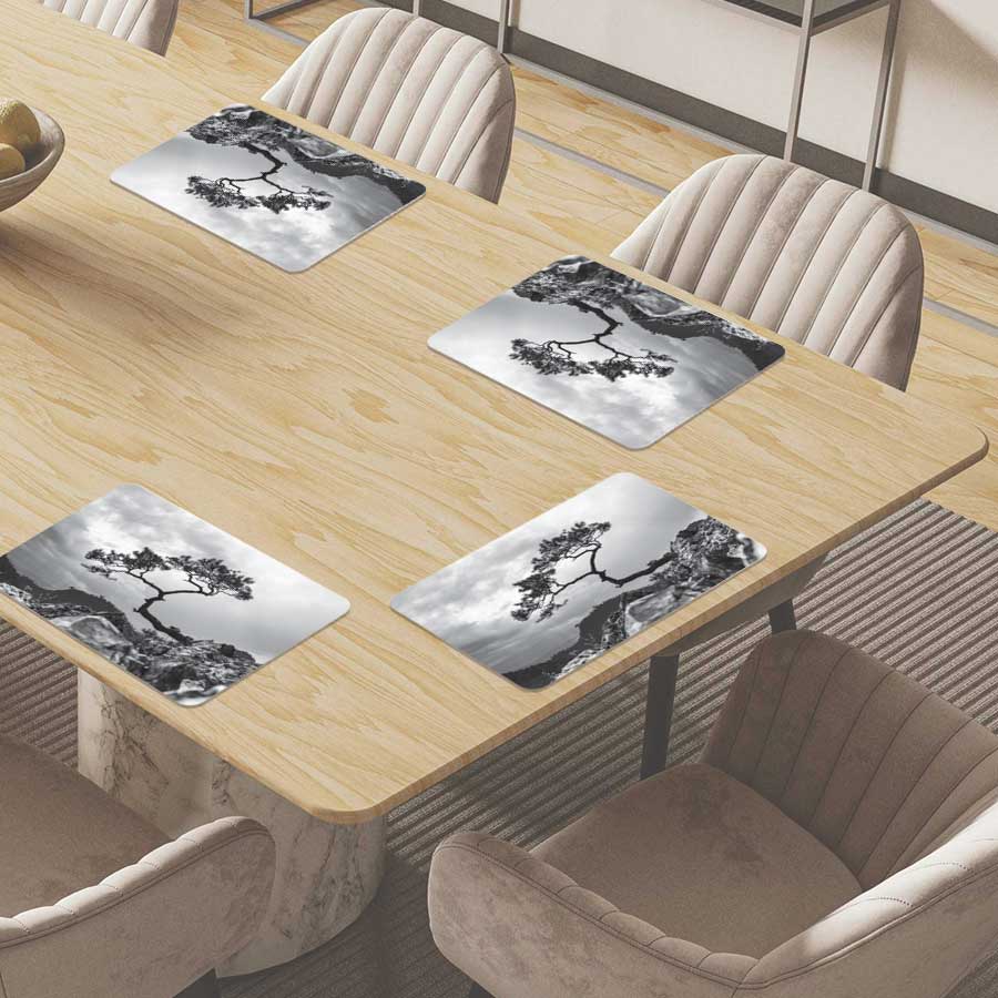 Placemat - Overhangende boom