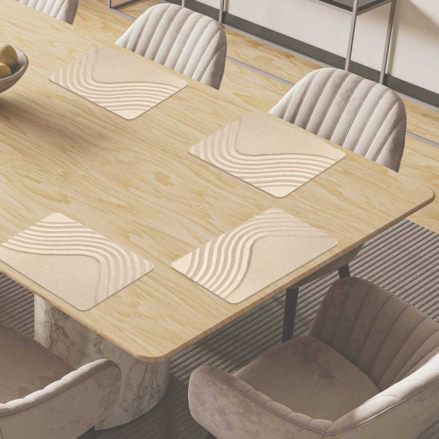 Placemat - Zandgolven