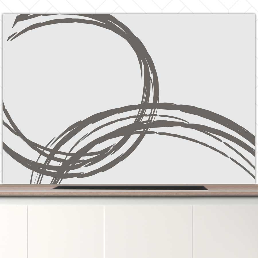 Spatscherm - Cirkels