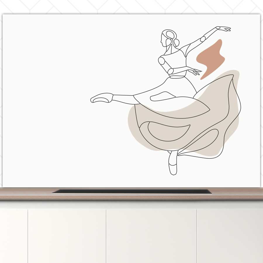 Spatscherm - Ballerina