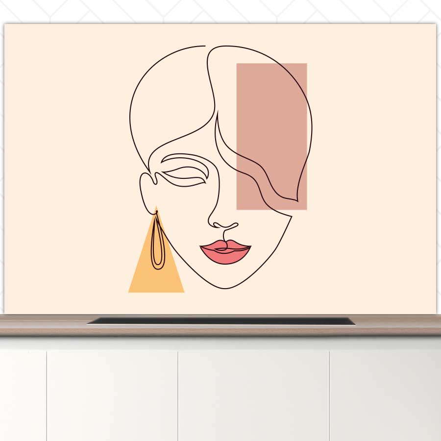 Spatscherm - Pure schoonheid