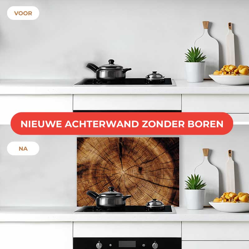 Spatscherm - Gekapte boom