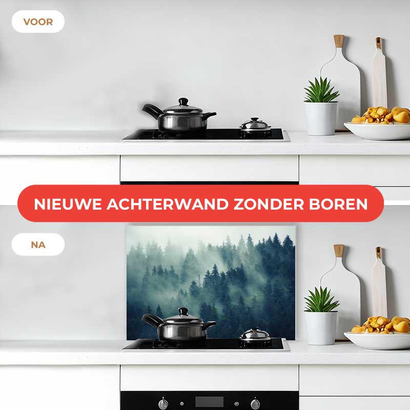 Spatscherm - Nevelbos