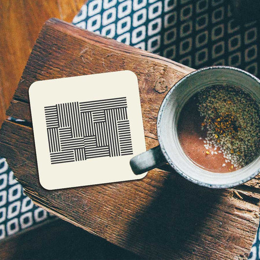 Onderzetter - Bauhaus lijnen