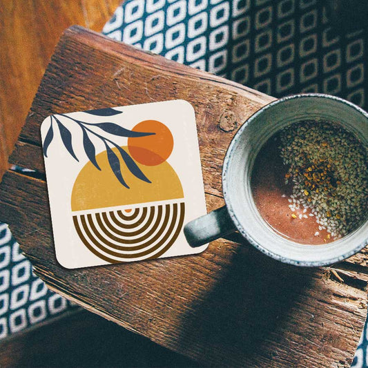 Onderzetter - Boho zonsondergang