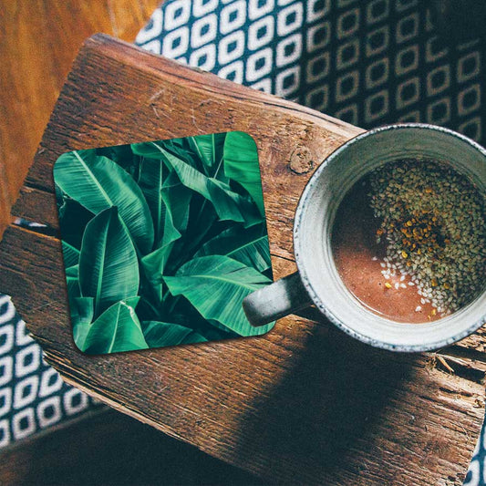 Onderzetter - Tropische bladeren