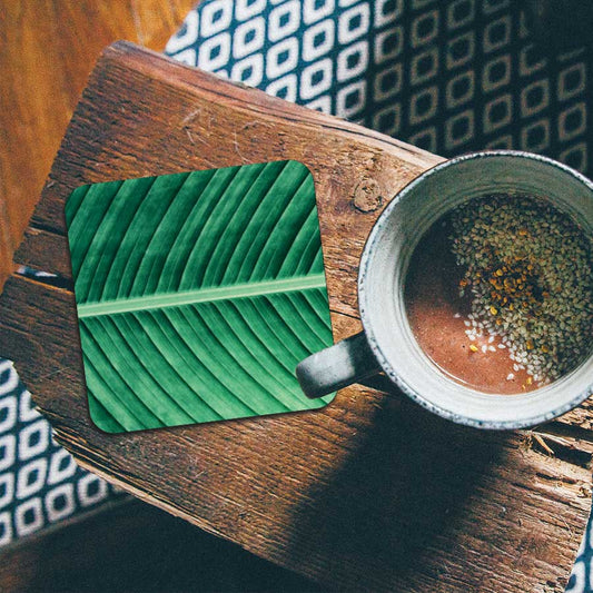 Onderzetter - Groen blad