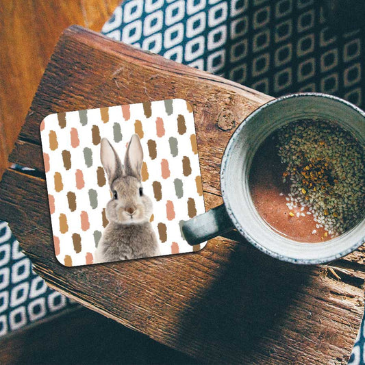 Onderzetter - Funny konijn vlekken