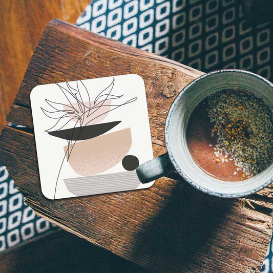 Onderzetter - Noordse bloem