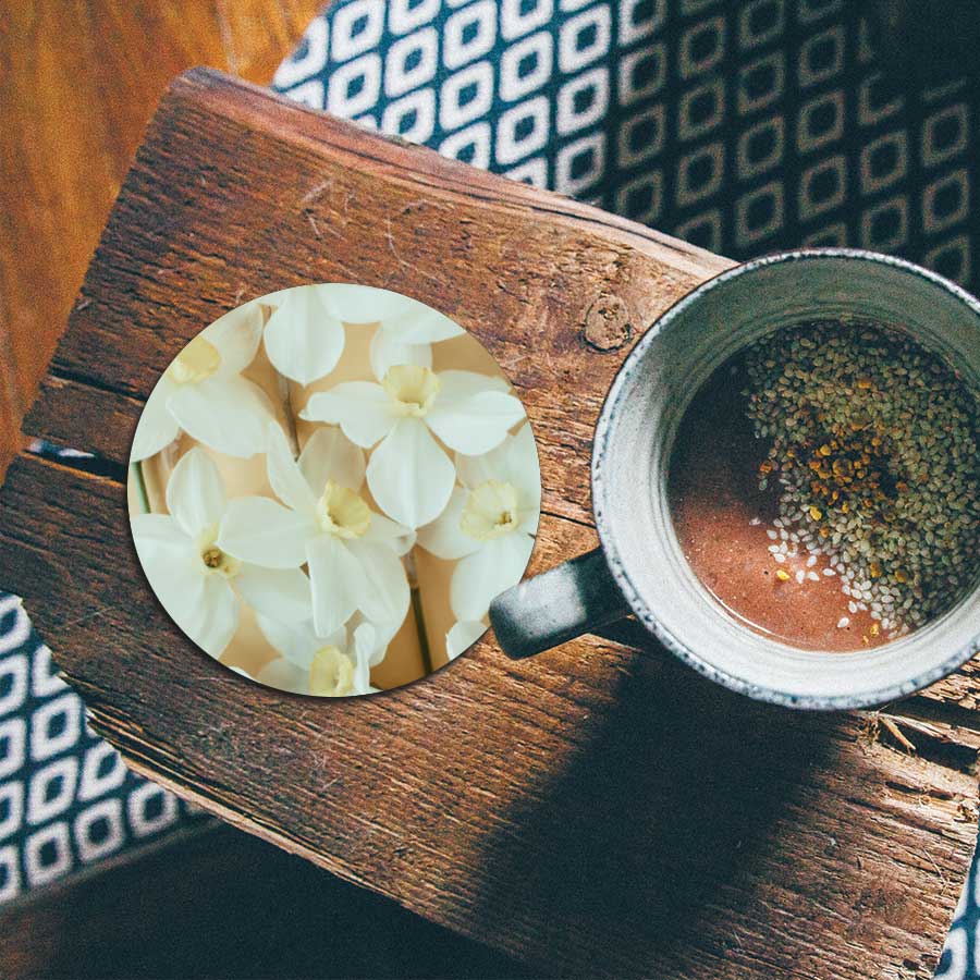 Onderzetter - Narcissen