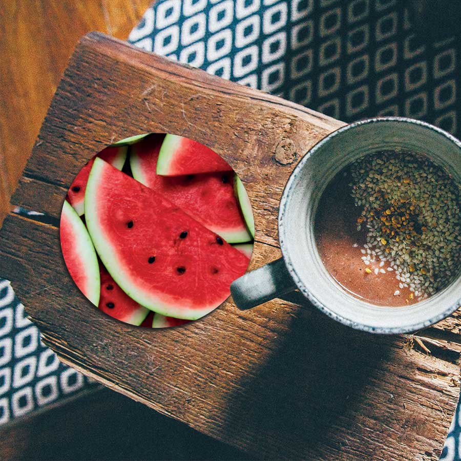 Onderzetter - Watermeloen