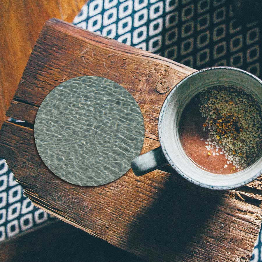 Onderzetter - Helderblauwe zee