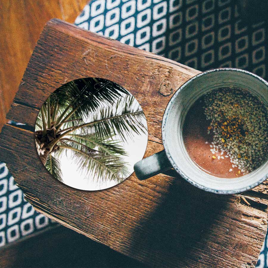 Onderzetter - Palmstrand