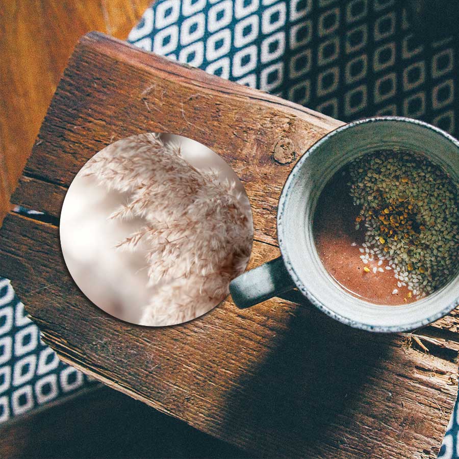 Onderzetter - Pampas gras