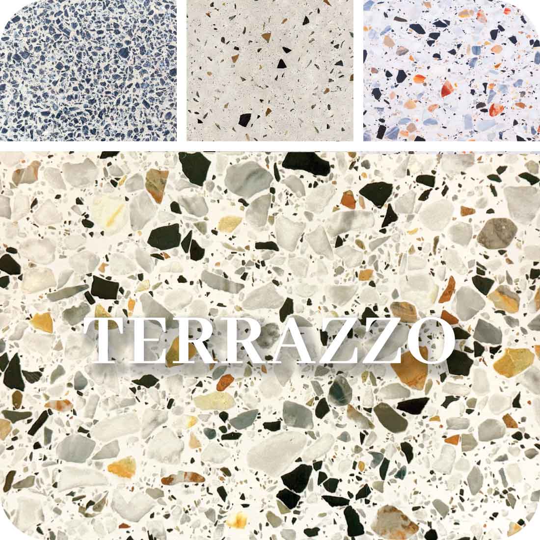 Inductiebeschermers Terrazzo