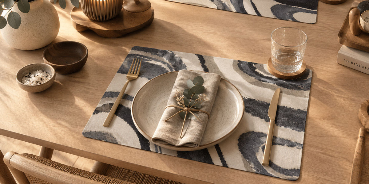 Luxe placemats japandi stijl - Kookio