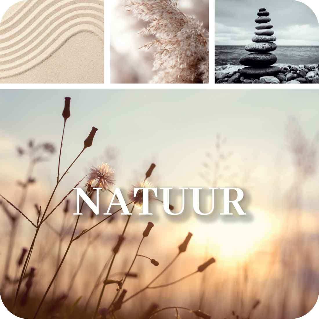 Natuur Spatschermen voor keukenwand van Kookio