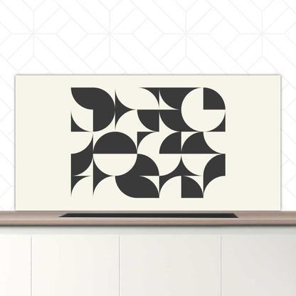 Spatscherm - Bauhaus cirkels