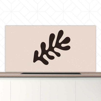 Spatscherm - Artistiek blad