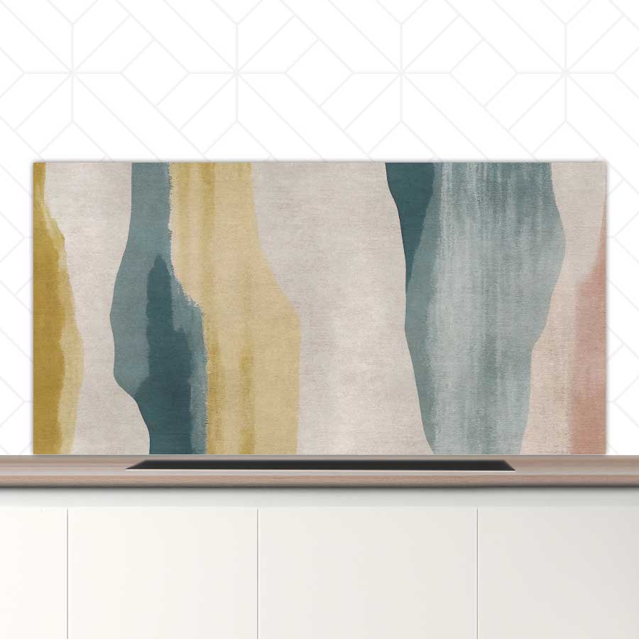 Spatscherm - Abstracte wolken