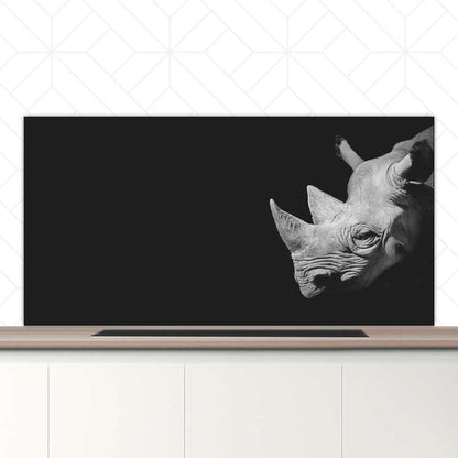 Spatscherm - Neushoorn