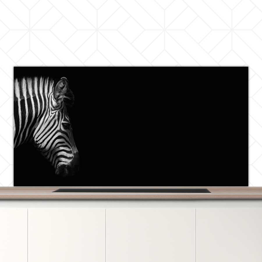 Spatscherm - Zebra